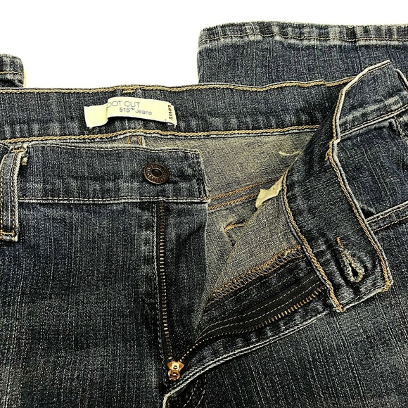 Levi's 14 515 Bootcut Medium Wash Jeans 33x32 GUC - Picture 6 of 8